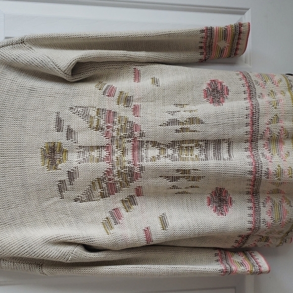 Willow & Clay Aztec Southwestern Sweater cardigan size small - Picture 8 of 10